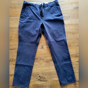 Bonobos Men's Slim Blue Chino Pant sz 34x29 altered.